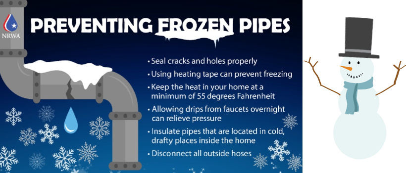 FROZEN PIPES TIPS